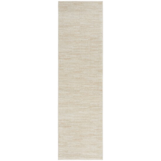 Nourison Essentials NRE01 Runner Rug, Ivory/Beige, 2'2" x 10'