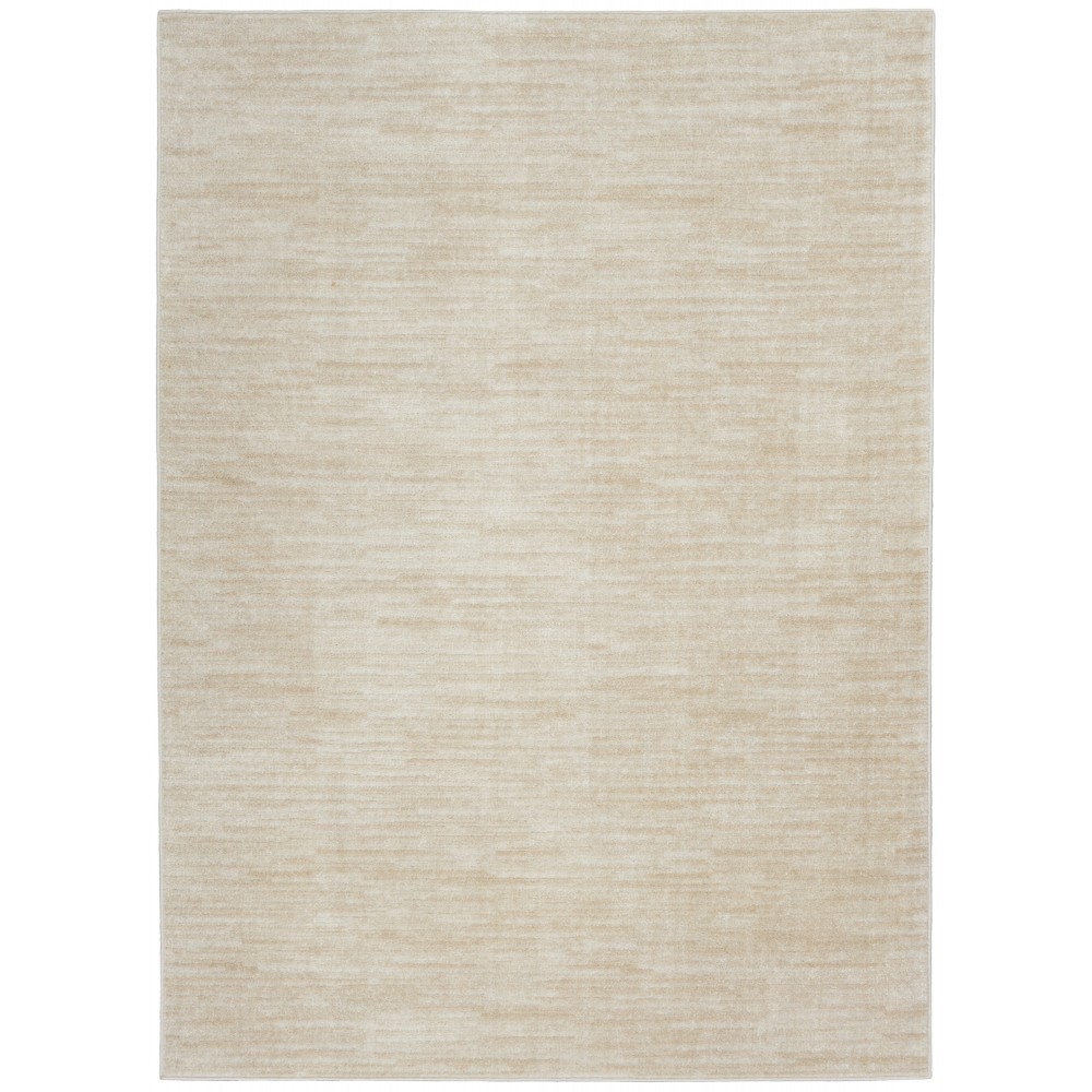 Nourison Essentials NRE01 Area Rug, Ivory/Beige, 4' x 6'