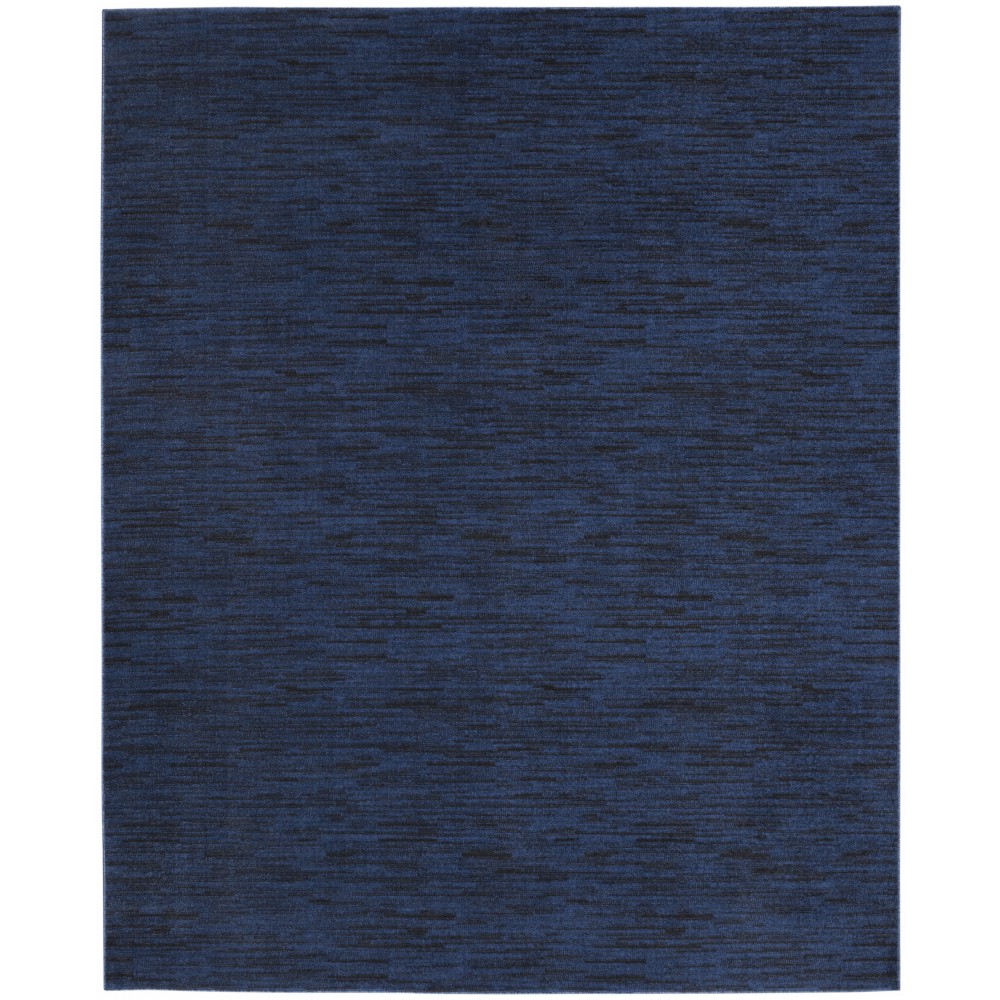 Nourison Essentials NRE01 Area Rug, Midnight Blue, 10' x 14'