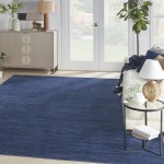 Nourison Essentials NRE01 Area Rug, Midnight Blue, 10' x 14'