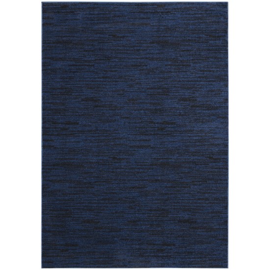 Nourison Essentials NRE01 Area Rug, Midnight Blue, 5' x 7'