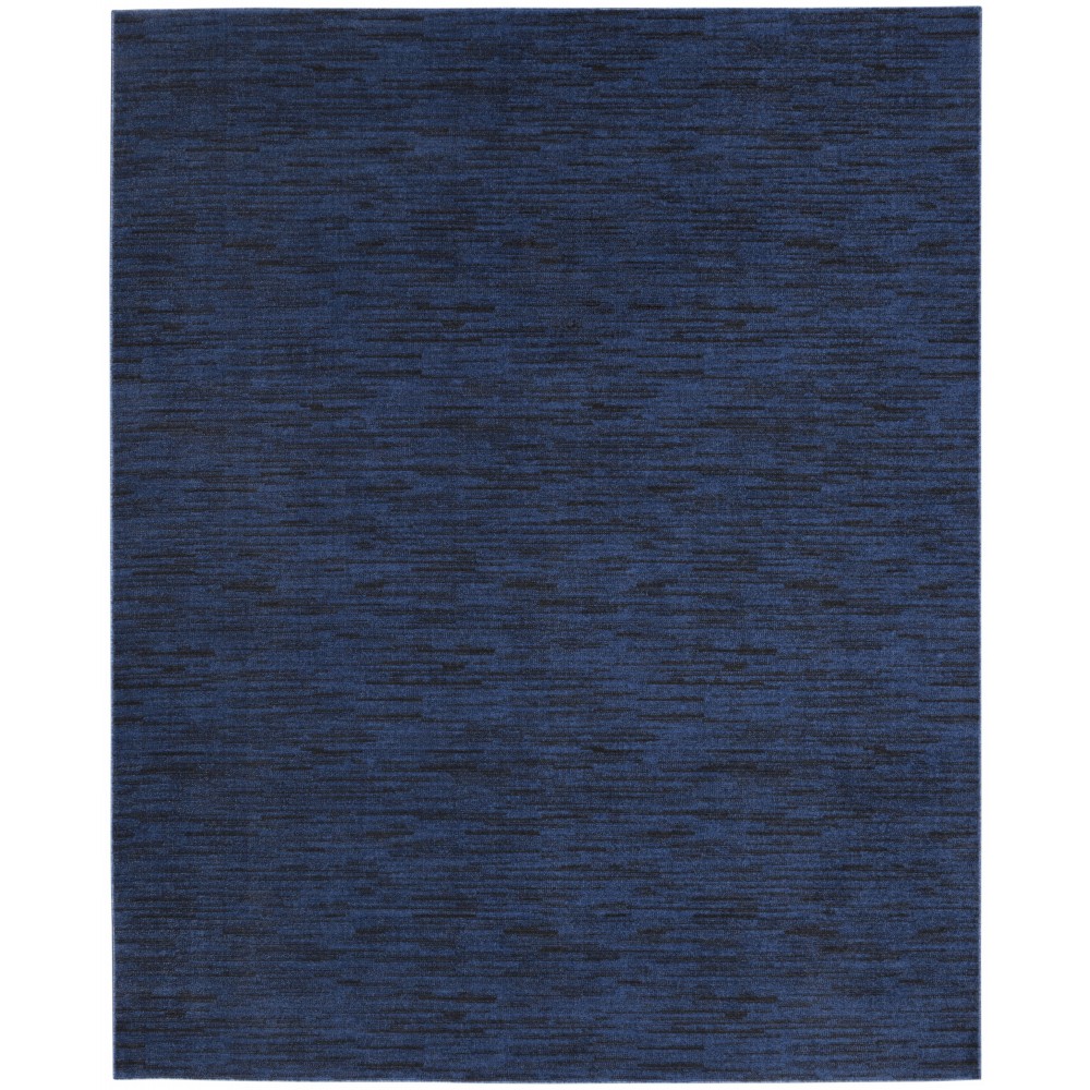 Nourison Essentials NRE01 Area Rug, Midnight Blue, 7' x 10'