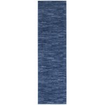 Nourison Essentials NRE01 Runner Rug, Navy/Blue, 2'2" x 10'