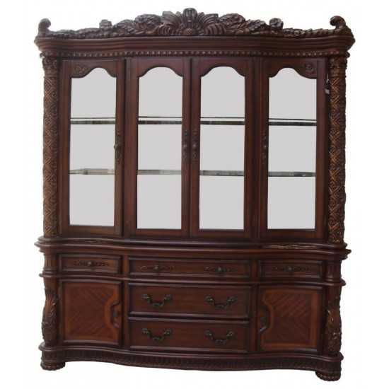 ACME Vendome Hutch & Buffet, Cherry