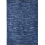 Nourison Essentials NRE01 Area Rug, Navy/Blue, 4' x 6'