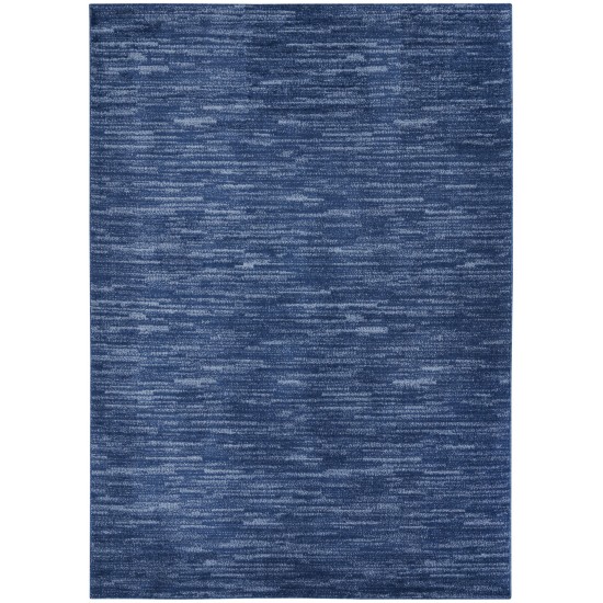 Nourison Essentials NRE01 Area Rug, Navy/Blue, 4' x 6'