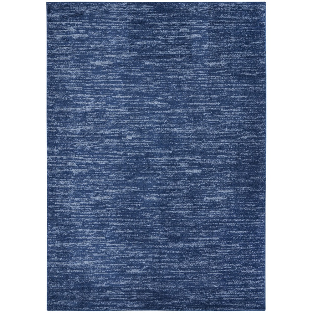 Nourison Essentials NRE01 Area Rug, Navy/Blue, 4' x 6'