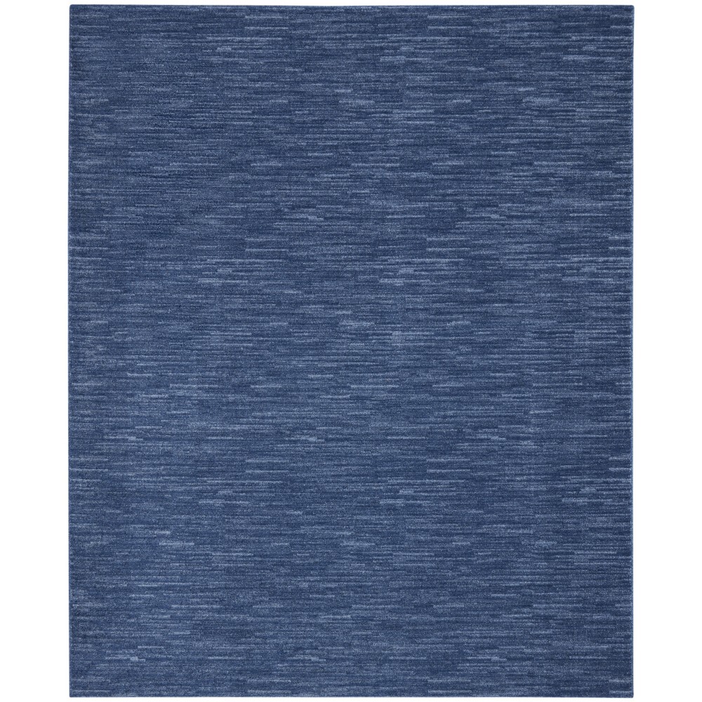 Nourison Essentials NRE01 Area Rug, Navy/Blue, 7' x 10'