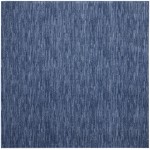 Nourison Essentials NRE01 Area Rug, Navy/Blue, 9' x Square