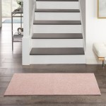 Nourison Essentials NRE01 Runner Rug, Pink, 2' x 4'