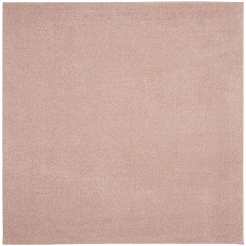 Nourison Essentials NRE01 Area Rug, Pink, 7' x Square