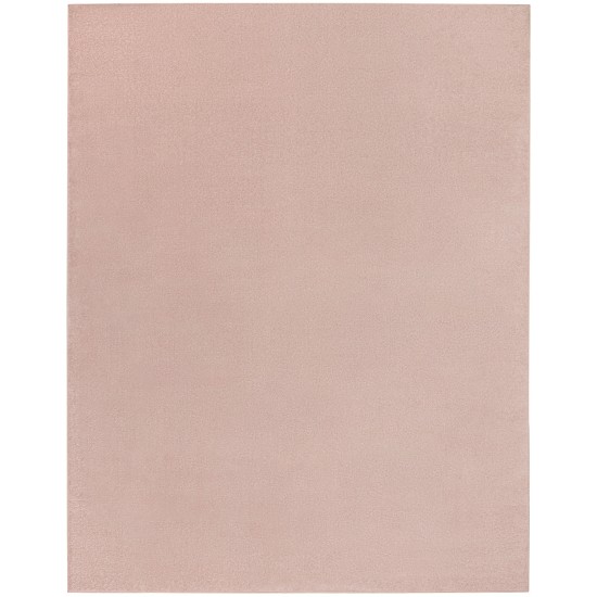 Nourison Essentials NRE01 Area Rug, Pink, 9' x 12'