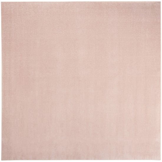 Nourison Essentials NRE01 Area Rug, Pink, 9' x Square