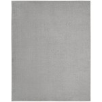 Nourison Essentials NRE01 Area Rug, Silver/Grey, 10' x 14'