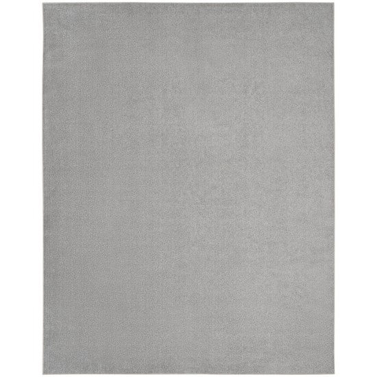 Nourison Essentials NRE01 Area Rug, Silver/Grey, 10' x 14'