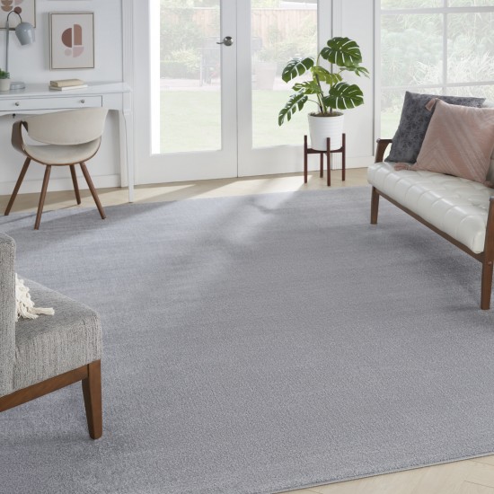 Nourison Essentials NRE01 Area Rug, Silver/Grey, 10' x 14'