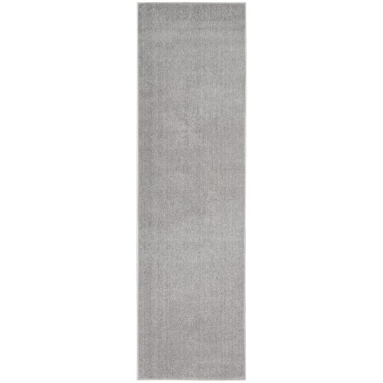 Nourison Essentials NRE01 Runner Rug, Silver/Grey, 2'2" x 10'