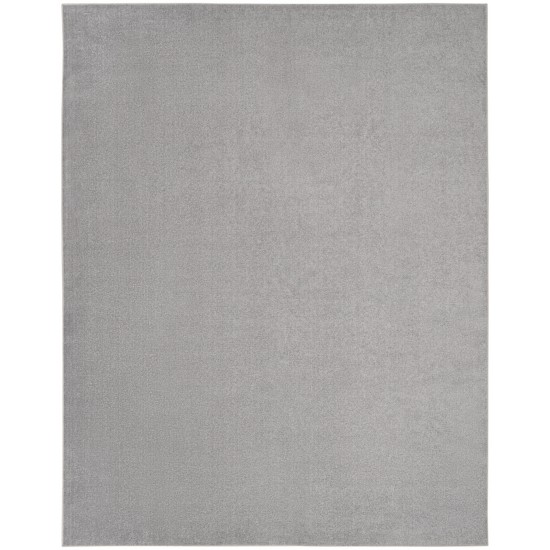 Nourison Essentials NRE01 Area Rug, Silver/Grey, 7' x 10'