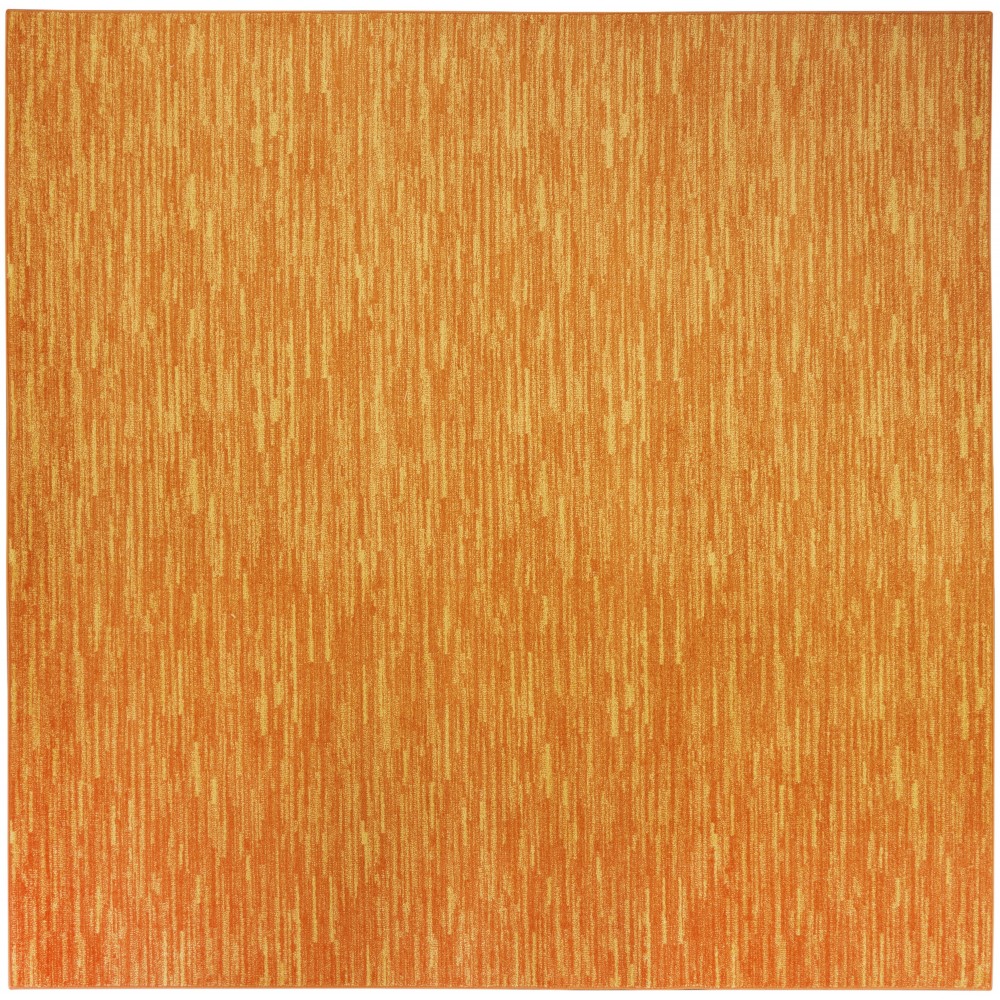 Nourison Essentials NRE01 Area Rug, Sunburst, 5' x Square