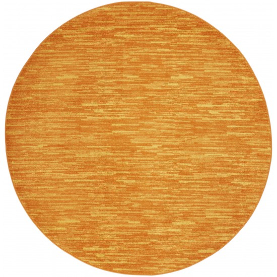 Nourison Essentials NRE01 Area Rug, Sunburst, 6' x Round