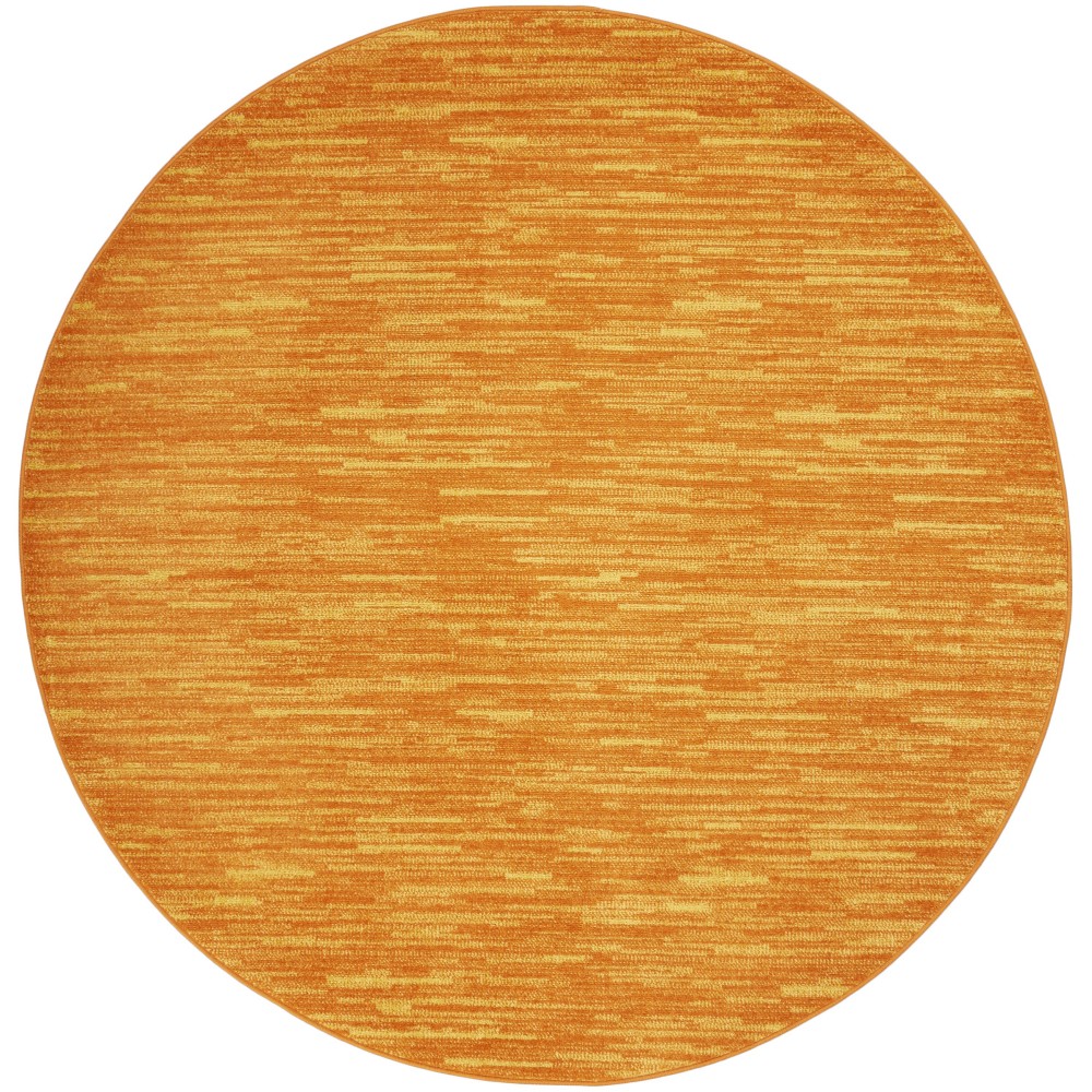 Nourison Essentials NRE01 Area Rug, Sunburst, 6' x Round