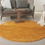 Nourison Essentials NRE01 Area Rug, Sunburst, 6' x Round