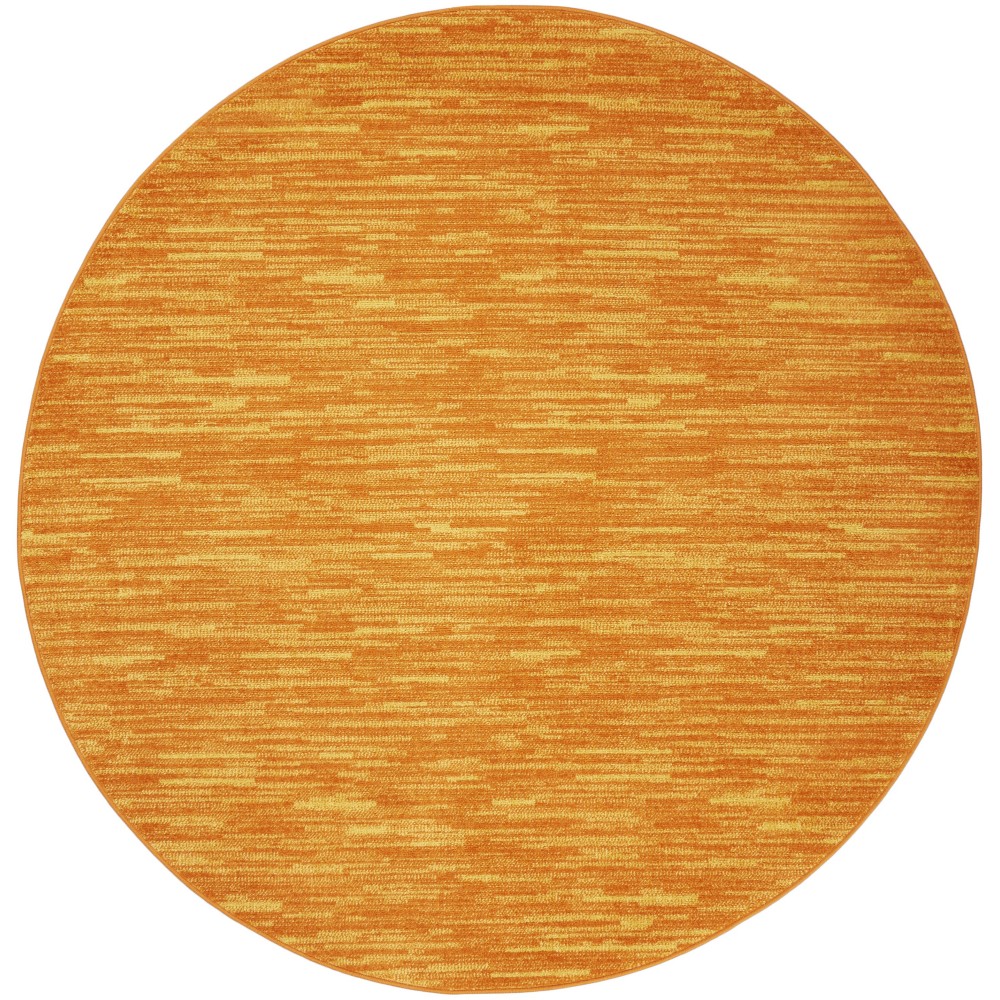 Nourison Essentials NRE01 Area Rug, Sunburst, 8' x Round