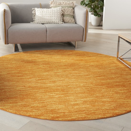 Nourison Essentials NRE01 Area Rug, Sunburst, 8' x Round