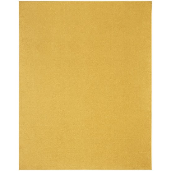 Nourison Essentials NRE01 Area Rug, Yellow, 10' x 14'