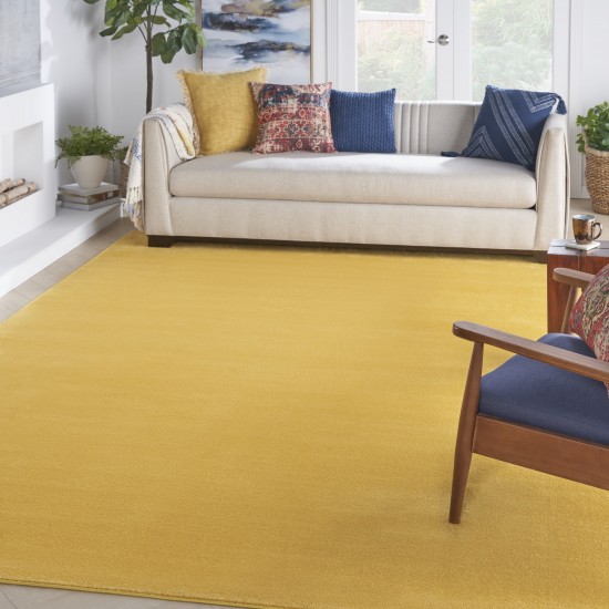 Nourison Essentials NRE01 Area Rug, Yellow, 10' x 14'