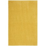 Nourison Essentials NRE01 Runner Rug, Yellow, 2' x 4'