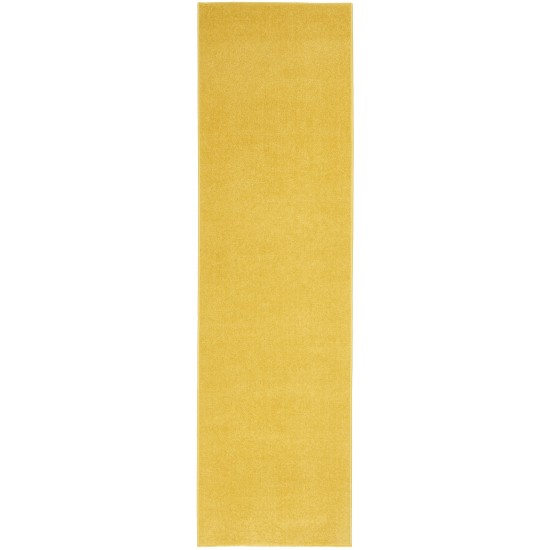 Nourison Essentials NRE01 Runner Rug, Yellow, 2' x 6'