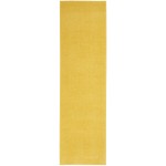 Nourison Essentials NRE01 Runner Rug, Yellow, 2'2" x 12'