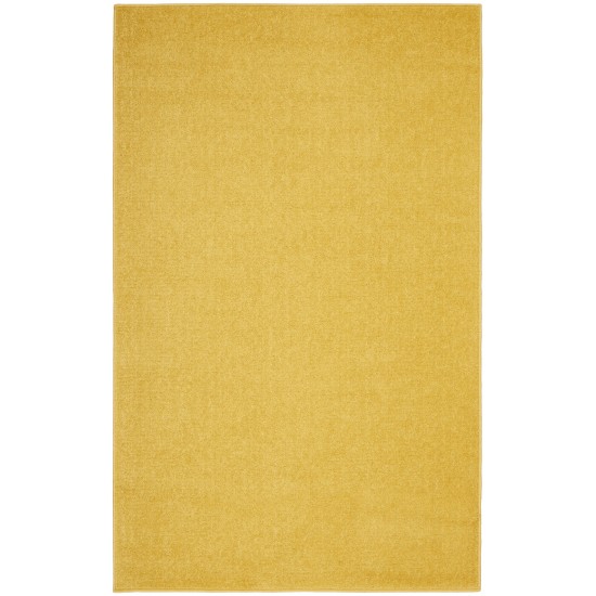 Nourison Essentials NRE01 Area Rug, Yellow, 3' x 5'