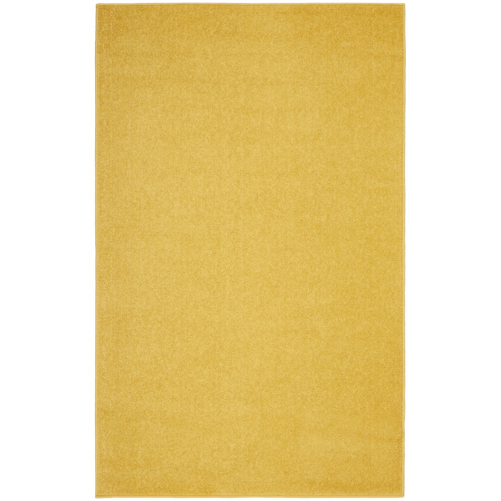 Nourison Essentials NRE01 Area Rug, Yellow, 3' x 5'