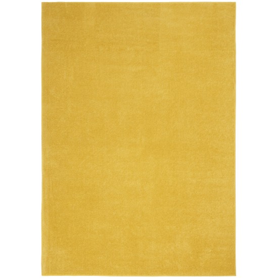 Nourison Essentials NRE01 Area Rug, Yellow, 4' x 6'