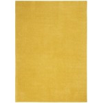 Nourison Essentials NRE01 Area Rug, Yellow, 5' x 7'