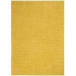 Nourison Essentials NRE01 Area Rug, Yellow, 6' x 9'