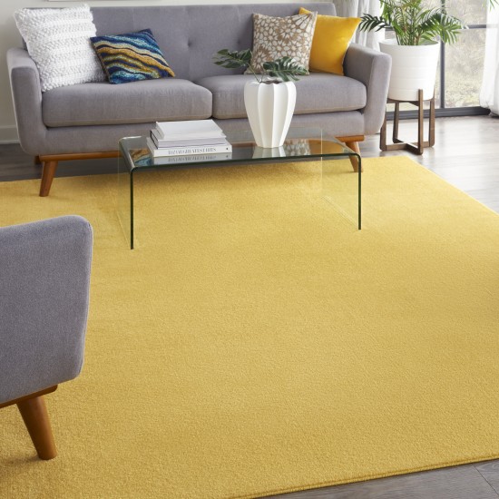 Nourison Essentials NRE01 Area Rug, Yellow, 7' x 10'