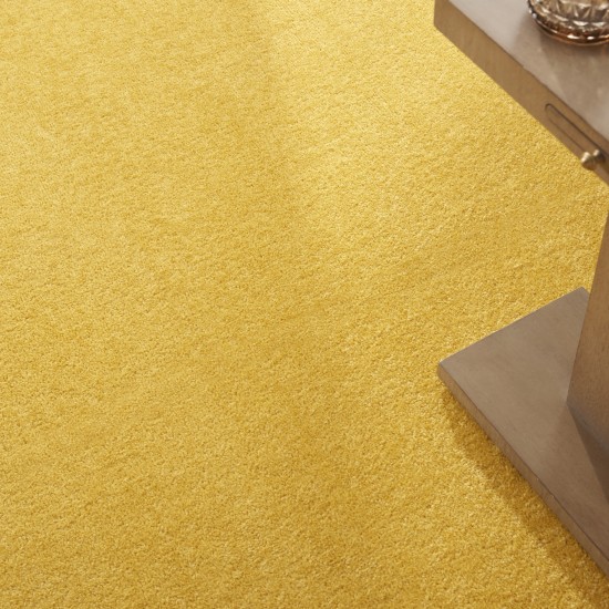 Nourison Essentials NRE01 Area Rug, Yellow, 9' x Square