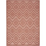 Nourison Versatile NRV01 Area Rug, Coral/Orange, 5' x 7'