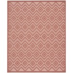 Nourison Versatile NRV01 Area Rug, Coral/Orange, 7' x 10'