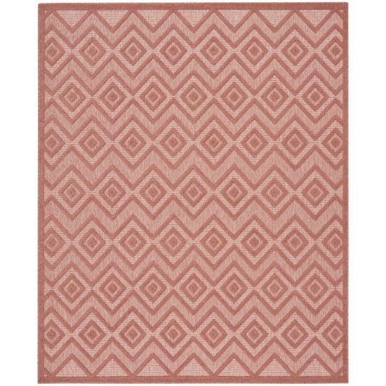 Nourison Versatile NRV01 Area Rug, Coral/Orange, 7' x 10'