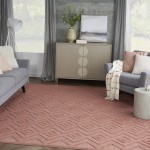 Nourison Versatile NRV01 Area Rug, Coral/Orange, 7' x 10'