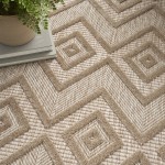 Nourison Versatile NRV01 Area Rug, Natural/Beige, 5' x 7'