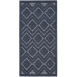 Nourison Versatile NRV01 Runner Rug, Navy/Blue, 2' x 4'