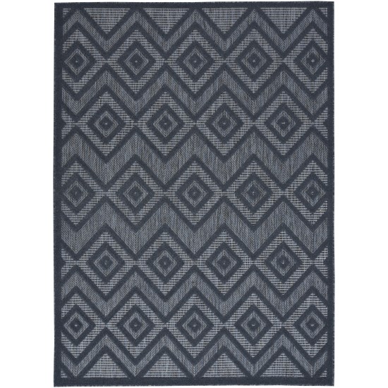 Nourison Versatile NRV01 Area Rug, Navy/Blue, 4' x 6'