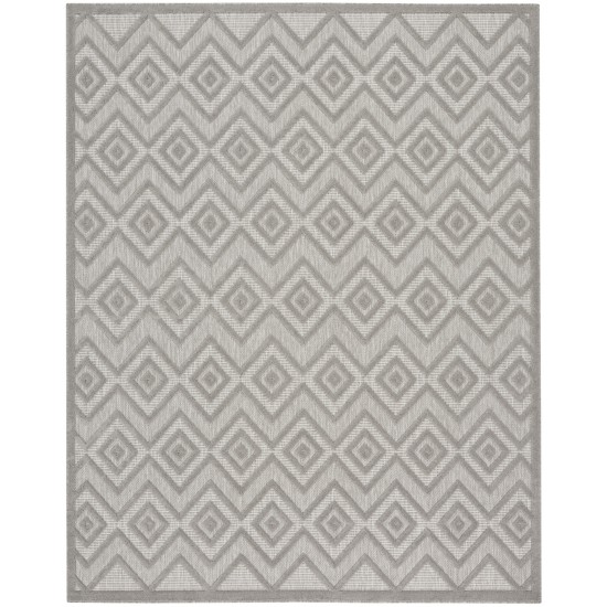 Nourison Versatile NRV01 Area Rug, Silver/Grey, 7' x 10'