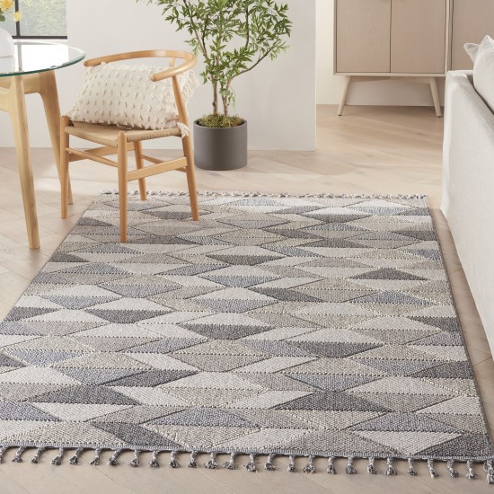 Nourison Paxton PAX01 Area Rug, Grey/Charcoal, 4' x 6'2"