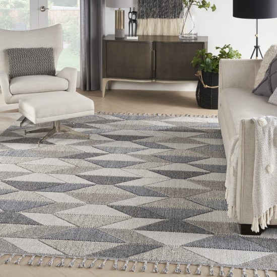 Nourison Paxton PAX01 Area Rug, Grey/Charcoal, 9' x 12'2"